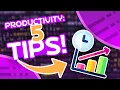 5 Tricks To Be More Productive