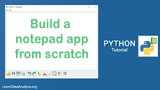 Building a Notepad using Python and PyQt5 Complete Tutorial