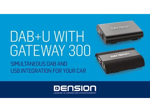 Download MP3 Dension DAB+U [DBU3GEN] with Gateway 300