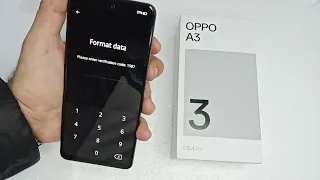 كيفية عمل فرمتاج لهاتف أبو Oppo A3 Formatage Hard Reset Oppo A3 