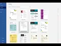 Cover Letter and Resume Templates in MS Word and Google Docs