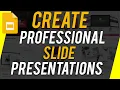 How to Create Google Slides Presentations with Templates