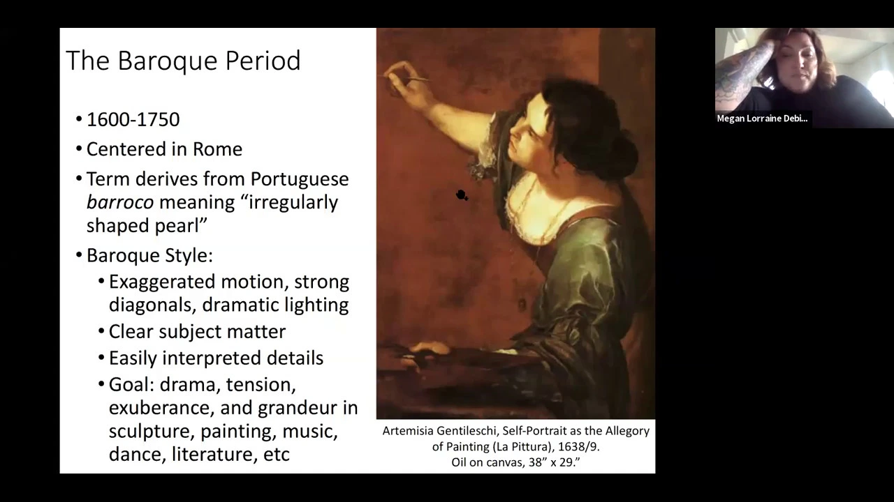 Italian Baroque Art with Prof D!