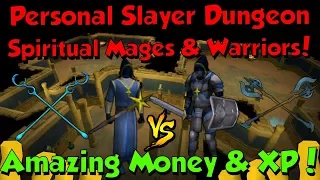 Spiritual Mages Warriors in your Slayer Dungeon Runescape 3 6M GP 500k XP