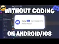 How To Create a Discord Bot on Android iOS Without Any Coding Skills