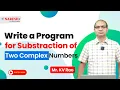 How to Subtract Two Complex Numbers in Python Complex Number Subtraction NareshIT