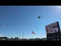 School Flyover Football Field Landing