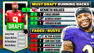 The RBs We re Drafting and Fading in 2026 Fantasy Football