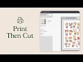 Print Then Cut Calibration