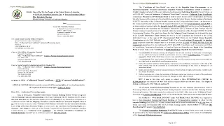 SF 30 Letter To The Social Security Office