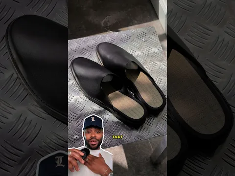TATAMI MAT INSOLES? (Men’s Slip-on Mules) Made In Japan