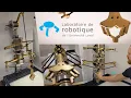 Backdrivable Parallel SCARA robot for pHRI including built-in gripper with unlimited rotation