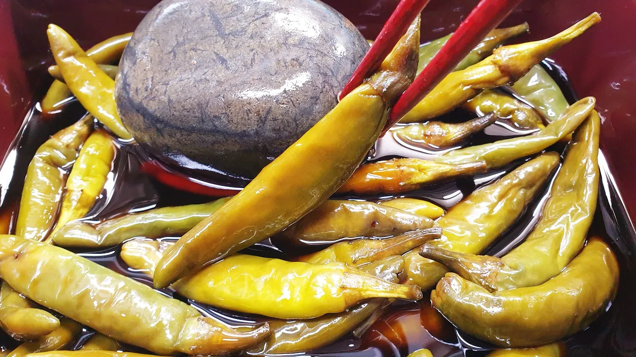 청양고추 장아찌