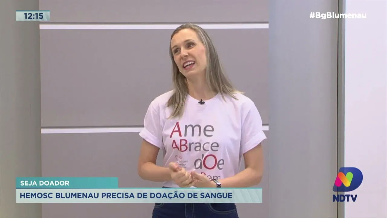 Hemosc Blumenau precisa de doação de sangue