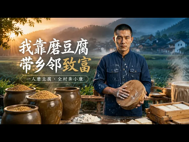 我靠磨豆腐带乡邻致富