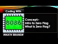 Microprocessor Microcontroller Chapter Concept Zero Flag Assembly language Emu8086