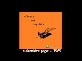 Lagu La dernière page  -  L'heure du mystère