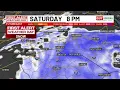 Heavy snowfall continues across Carolinas Early afternoon forecast breakdown - Jan 31 2026