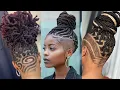 Tapered Cut Box braids with shaved side for Black Women Achieve a Bold Head-Turning Look