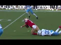 Kurtis Rourke ducks out of a would-be sack to move chains for 49ers on fourth down