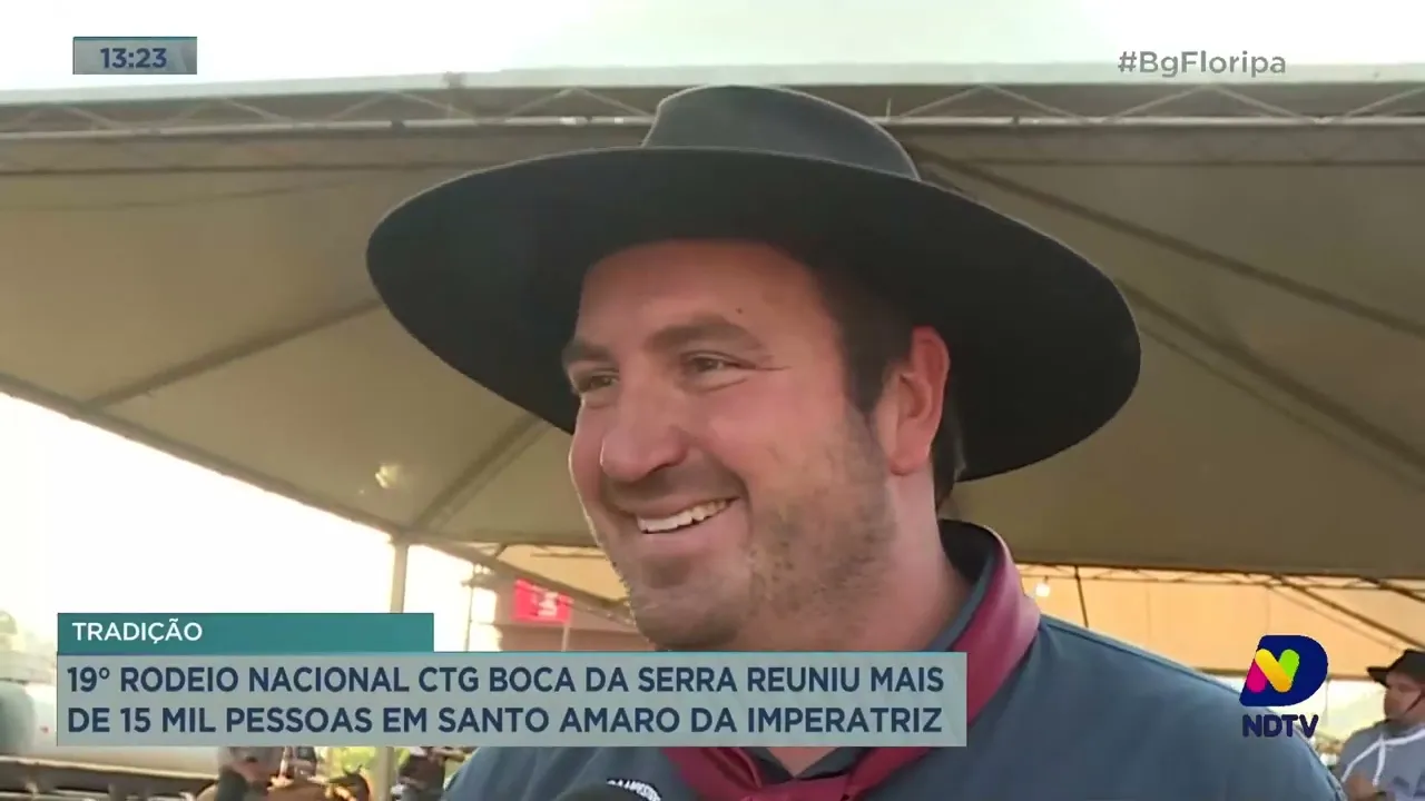 Rodeio do CTG Boca da Serra reúne mais de 15 mil pessoas em Santo Amaro da Imperatriz