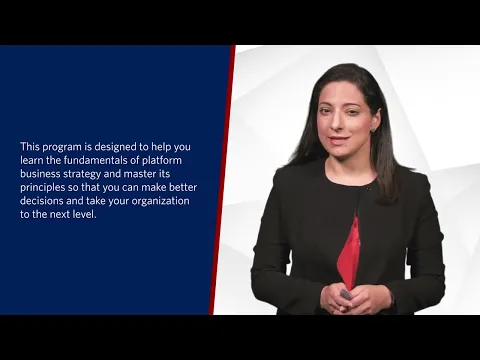 Course Preview | Platform Strategy: Build, Grow, Monetize, and Lead Digital Platforms from Wharton Executive Education