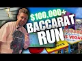 Download Lagu $100,000 Baccarat Run of a LIFETIME! (INSANE)