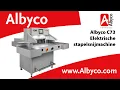 Albyco C 73 Elektrische stapelsnijder, snijbreedte tot 73 cm, snijhoogte 10 cm
