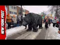 Lagu Life-size Bear Puppet Leads Minnesota Anti-ICE Protest March