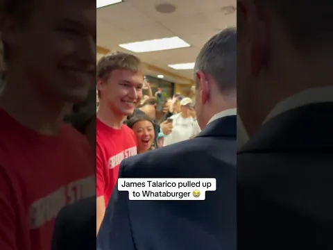 James Talarico pulled up to Whataburger