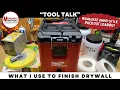 What I Use for Drywall Finishing - Milwaukee Packout Loadout