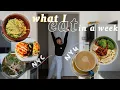 NYC ep 8 what I eat in a week in NYC NYU meal plan