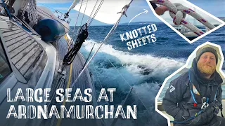 Beating Into Large Seas at Ardnamurchan | 14 Hours, 30+ Knot Winds & a Leaking Boat