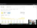Auto weather update Bot Part-1 Automate with Python Project