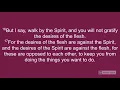 Bible Chapters Galatians 5 ESV