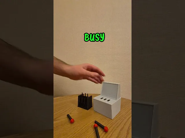 Pulley Snap Lever Fidget – Arcade-Inspired Kinetic Desk Toy video thumbnail