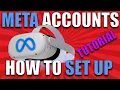 META ACCOUNTS are HERE - How to set up and remove Facebook from quest 2