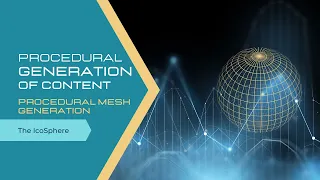 Procedural generation of an icosphere mesh unity tutorial procedural programming