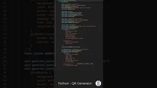 QR Generator with Python and PyQt5 - Programming