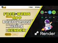 How to Deploy a MERN Stack Project on Render in 10 Minutes for FREE