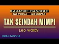 Download Lagu TAK SEINDAH MIMPI KARAOKE - LEO WALDY