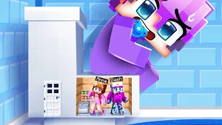 I Built a SECRET HOUSE Inside My Friends Toilet in Minecraft
