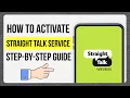 How to Activate Straight Talk on Any Phone 2026 Update