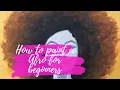 How to paint an Afro for beginners Step by Step Tutorial