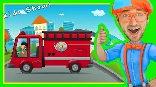 Download Fire Truck Song for Children | Nursery Rhymes with Blippi MP3