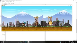 pygame tutorial collison with the score and the obstacles