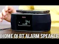 iHome Magsafe Qi Charging Bluetooth Alarm Speaker