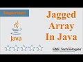 Jagged Array in Java