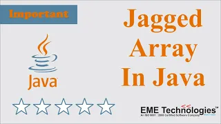 Jagged Array in Java