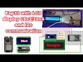 esp32 lcd display I2c connection 16x2 or 20x4 bangla tutorial
